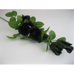 HL415 Róża Diana x 6  85 cm Col:Black