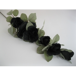 HL414 Róża Diana x 6  85 cm Col:Black
