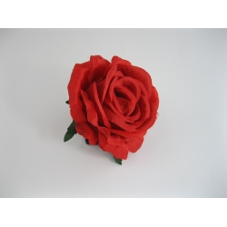 FXT019 Róża Col:Red  13 cm