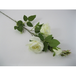 FKRL006 Róża Gałązka col: cream 80 cm