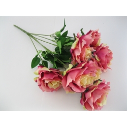 YFS096 Bukiet Róża, MIX x 6, 62 cm