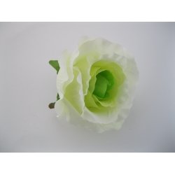 FXT001 Róża Col:krem/zielony  9 cm