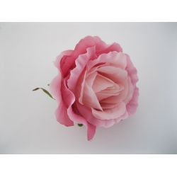 FXT001 Róża Col:c.różowy-krem 9 cm
