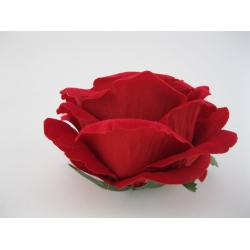 YFS003 Róża welurowa, aksamitna, 11cm