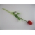 2020111543 Tulipan pojedynczy gumowy, 39cm, col.: red